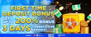 lol646 First time deposit bonus